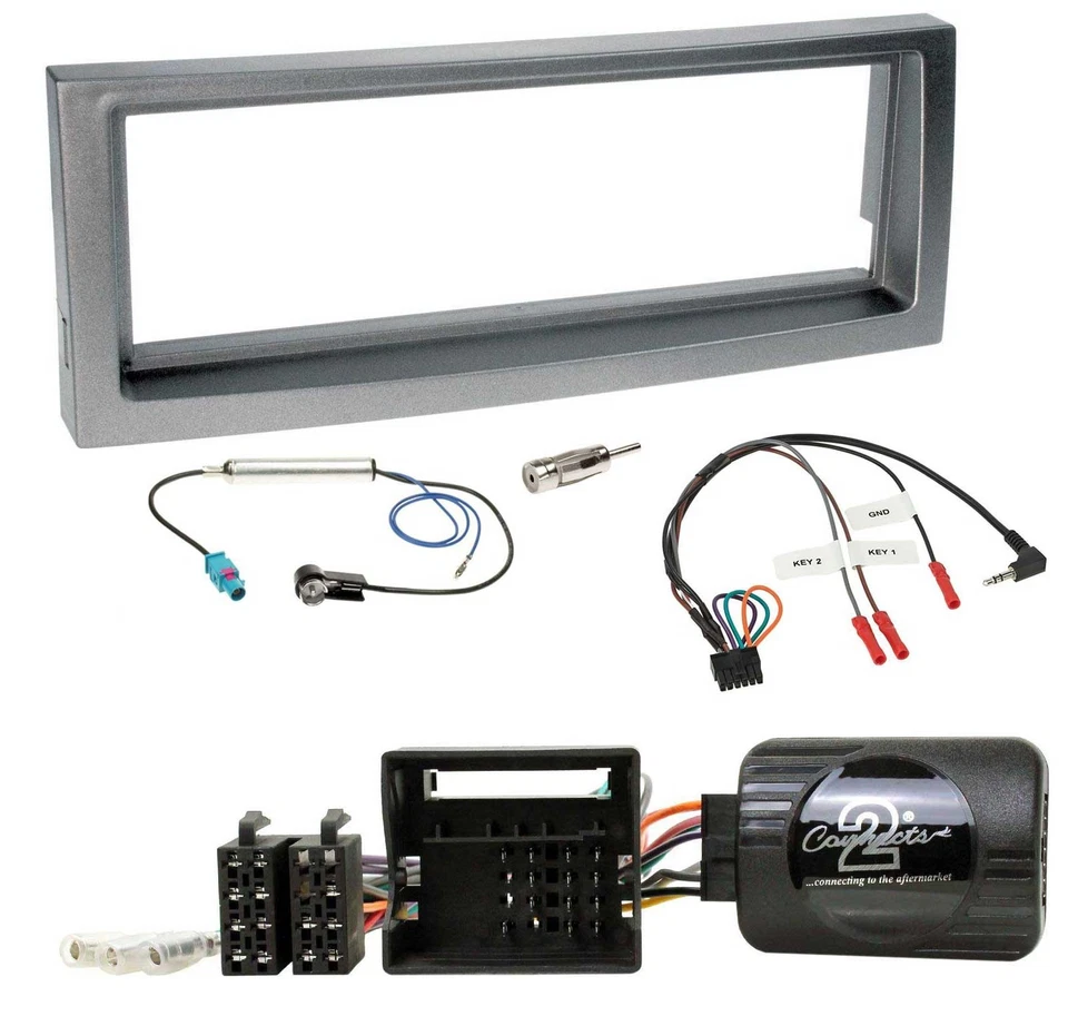 Pioneer DAB CD Lenkrad USB Bluetooth Autoradio für Citroen C5 ab 2005 grau-metal - Bild 3 von 4