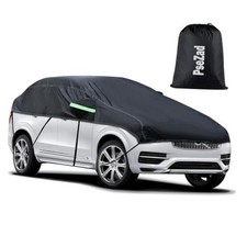Universal SUV MPVHalf Car Cover Waterproof All Weather, Hail Black SUV MPV