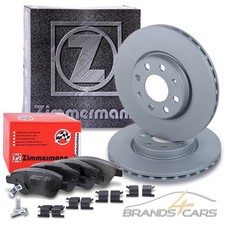 ZIMMERMANN BREMSSCHEIBEN +BREMSBELÄGE MIT ZUBEHÖR VORNE FÜR OPEL ADAM CORSA D
