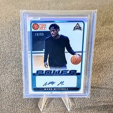 2022 Leaf Pro Set Power Mark Mitchell BA-MM1 Blue Auto #d 79/99 RC