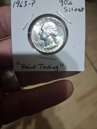 1963-P Washington Quarter 90% Good Condition