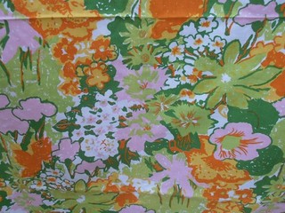 Scalamandre Fabric Yardage Drapery Upholstery Colorful Cottage Floral 60” X 6 Yd