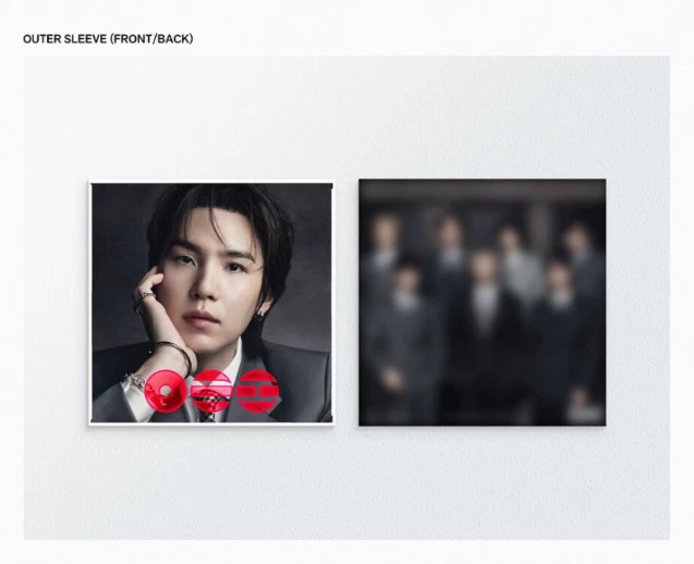 BTS THE 5TH ALBUM "ARIRANG" (SUGA CLEAR VINYL VER.), Unopened - product detail image 2