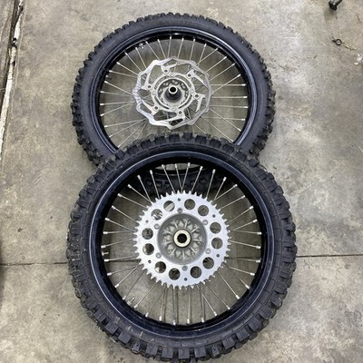   2010 - 2020 Kawasaki KX250F KX 250f Front Rear Wheel Tire Tim Hub Assembly Set