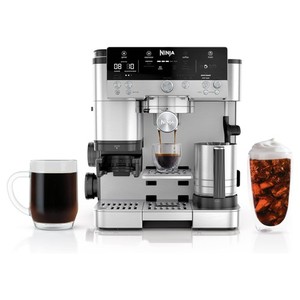 Ninja Luxe Café Premier Series Coffee Espresso Machine, Certified Refurbished