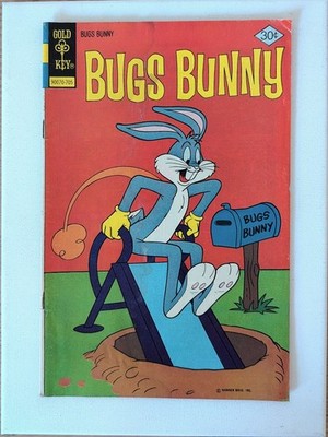 Bugs Bunny #184 Gold Key May 1977 GD+