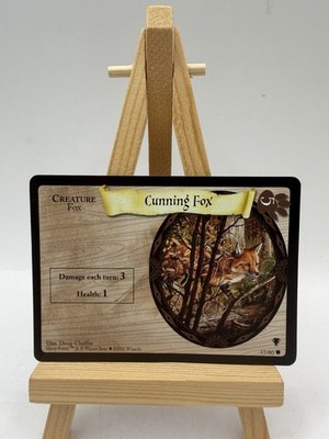 Harry Potter Trading Card Game Wizards 2001 57/80 Cunning Fox Creature