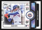 2026 Topps Series 1 Juan Soto Base (RAW)