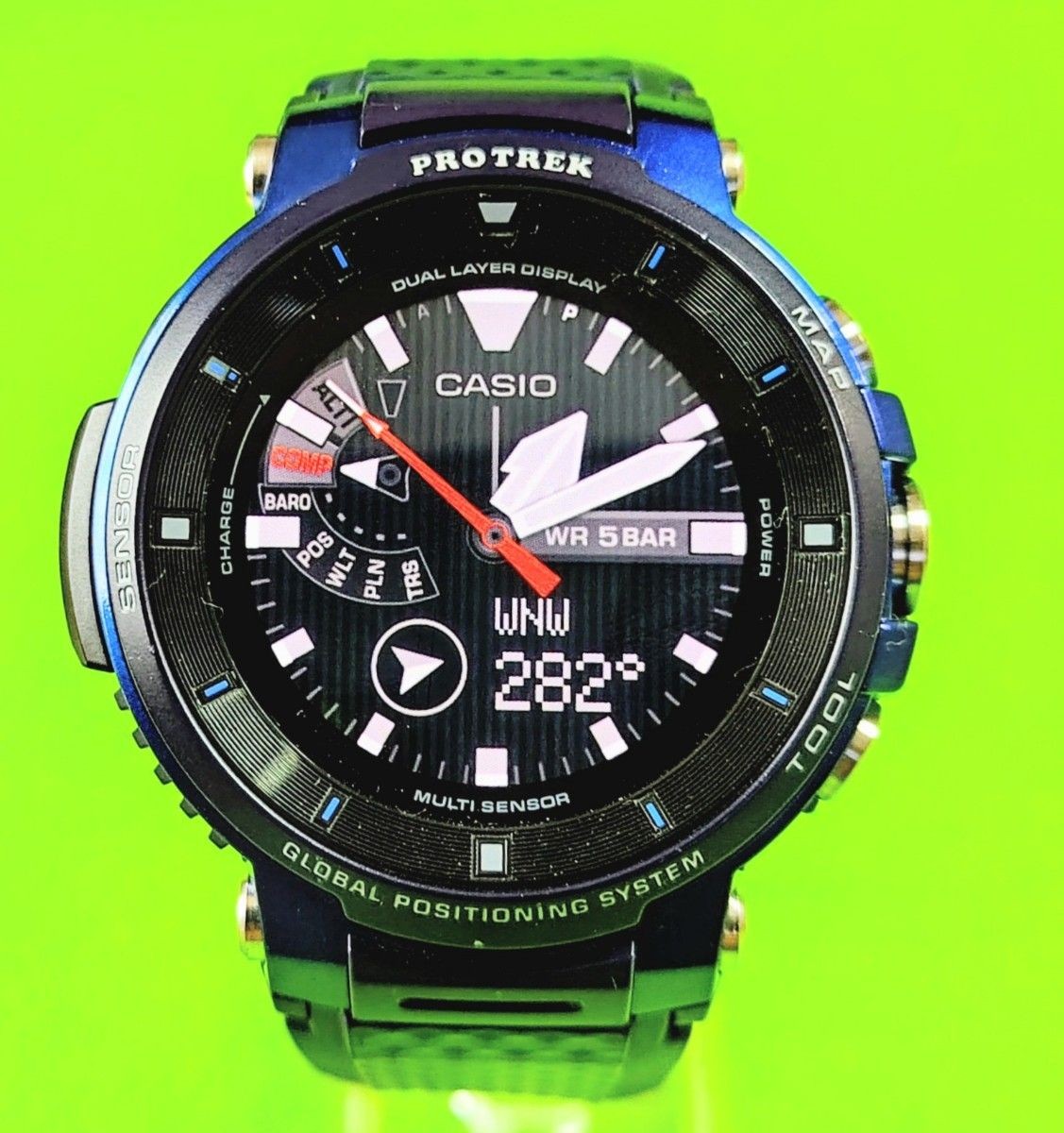 CASIO - CASIO プロトレック スマート WSD-F30-BU Casio WSD-F30-BU PRO TREK Smartwatch for sale online | eBay