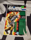 Repeater Card Back G.I. JOE COBRA Vintage Original 1988