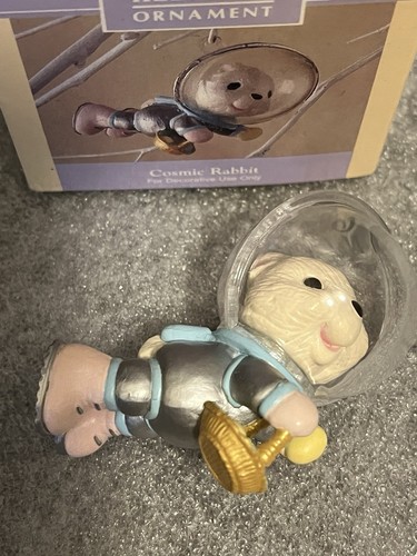 Hallmark Keepsake Ornament | 1992 Cosmic Rabbit | Easter Collection - Picture 2 of 5