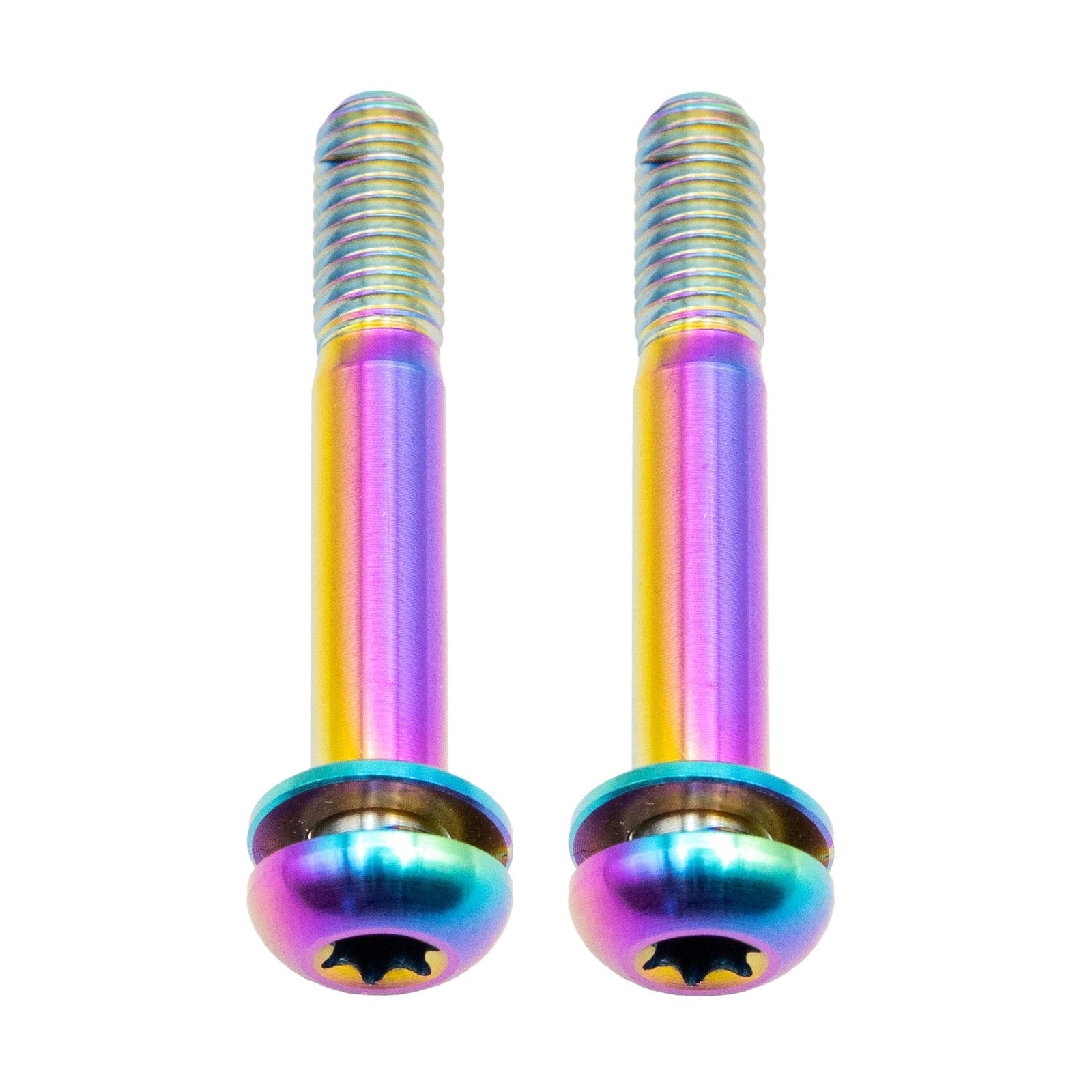 Rainbow Titanium Flat Mount Bolt Kit - 42mm 6AL-4V Aerospace Grade Lightweight 5890₽