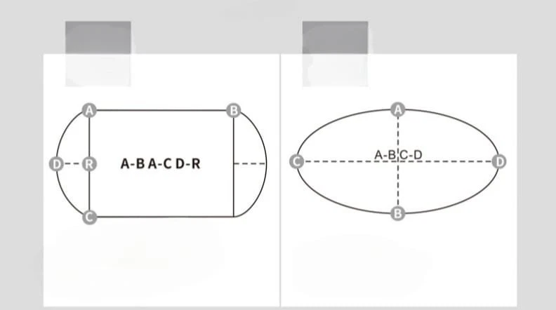 PROTETOR DE MESA REDONDO TRANSPARENTE CORTE PERSONALIZADO VINIL PVC 20" E 28" REDONDO - Imagem 4 de 4