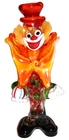 Vintage Murano Clown Hand Blown Art Glass Figurine   "The Juggler" 10" Tall