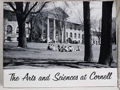 CORNELL UNIVERSITY OF ITHACA NEW YORK ARTS & SCIENCES ADVERTISING BROCHURE 1950s