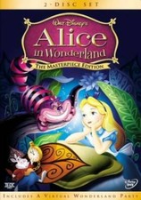 Alice in Wonderland Masterpiece Edition - DVD - VERY GOOD