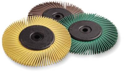 3M Radial Bristle Brush BB-ZB, Ø 150 mm, K50 oder K80, flexible Schleifbürste