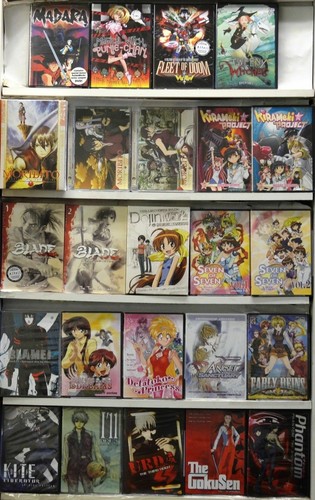 Inventory liquidation Wholesale Lot of 50 New Japanese Anime DVD Assorted Bulk - Picture 5 of 7