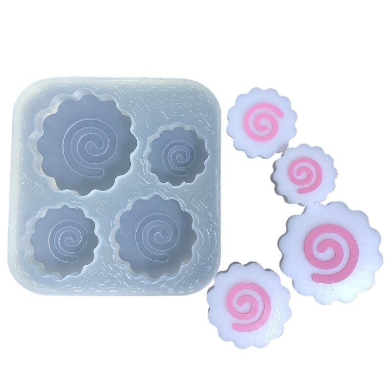 Silicone Resin Jewelry Mold for Earrings Pendants DIY Craft