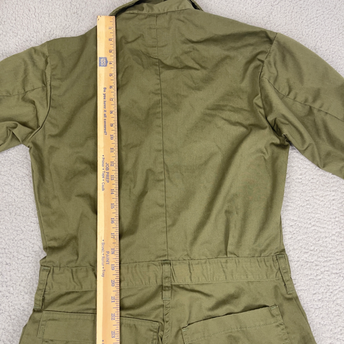 Vintage Military Utility Coveralls Mens 38S Green 90s OG-107 Propper Jumpsuit - Picture 10 of 12