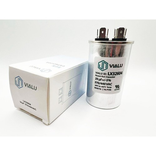 Confezione Da 10 - VIALU - 50 Uf/MFD 370 VAC Volt Condensatore - Foto 6