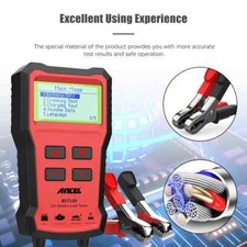 Car Battery Tester 12V 220Ah 2000CCA Multilingual Battery Test Charging Test