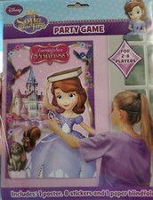 Sofia the First Party Lot - A Party Game, 16 Treat Bags  24 Fun Pix - NEW 