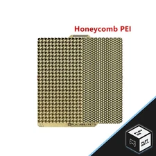 257x257  Honeycomb PEI Steel Build Plate For Bambu Lab P1P A1 X1C P1S 3D Printer