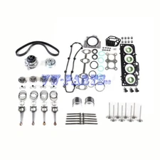1.6 Piston & Con Rod & Valve & Gasket Rebuild Kit Fit For VW BGU BSE BSF CCSA