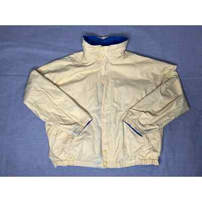 Vintage 90s Nautica Sport Reversible Blue and Yellow Jacket