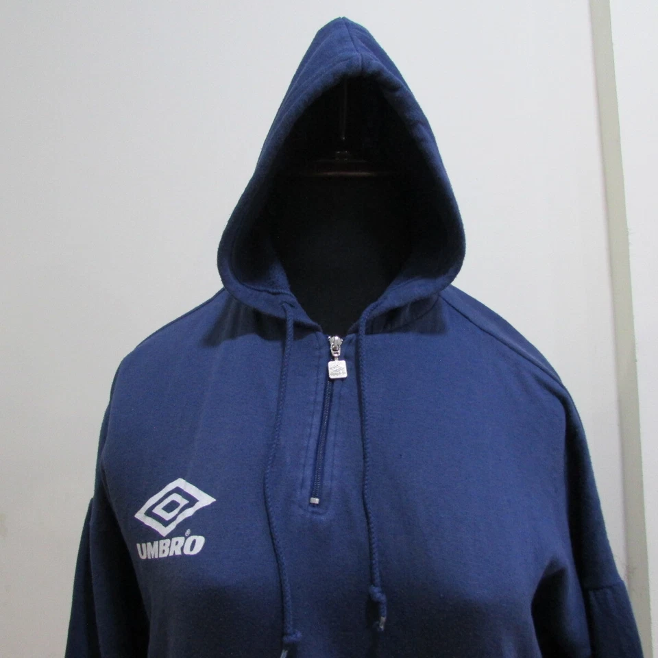 Umbro Women’s Cotton/Polyester Hoodies Blue Chest Size 50/52 UK 3XL Sku Y05501 - Image 2 of 4