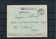 LETTRE INTERNEMENT PRISONNIER GUERRE SUISSE KRIENS OBLITERE USED 1916