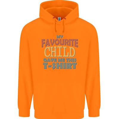 My Favourite Child Gave Me This Fathers Day Herren 80% Baumwolle Hoodie