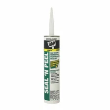 DAP Seal 'N Peel Clear Polymer Door Siding Window Sealant Removable 10.1 oz