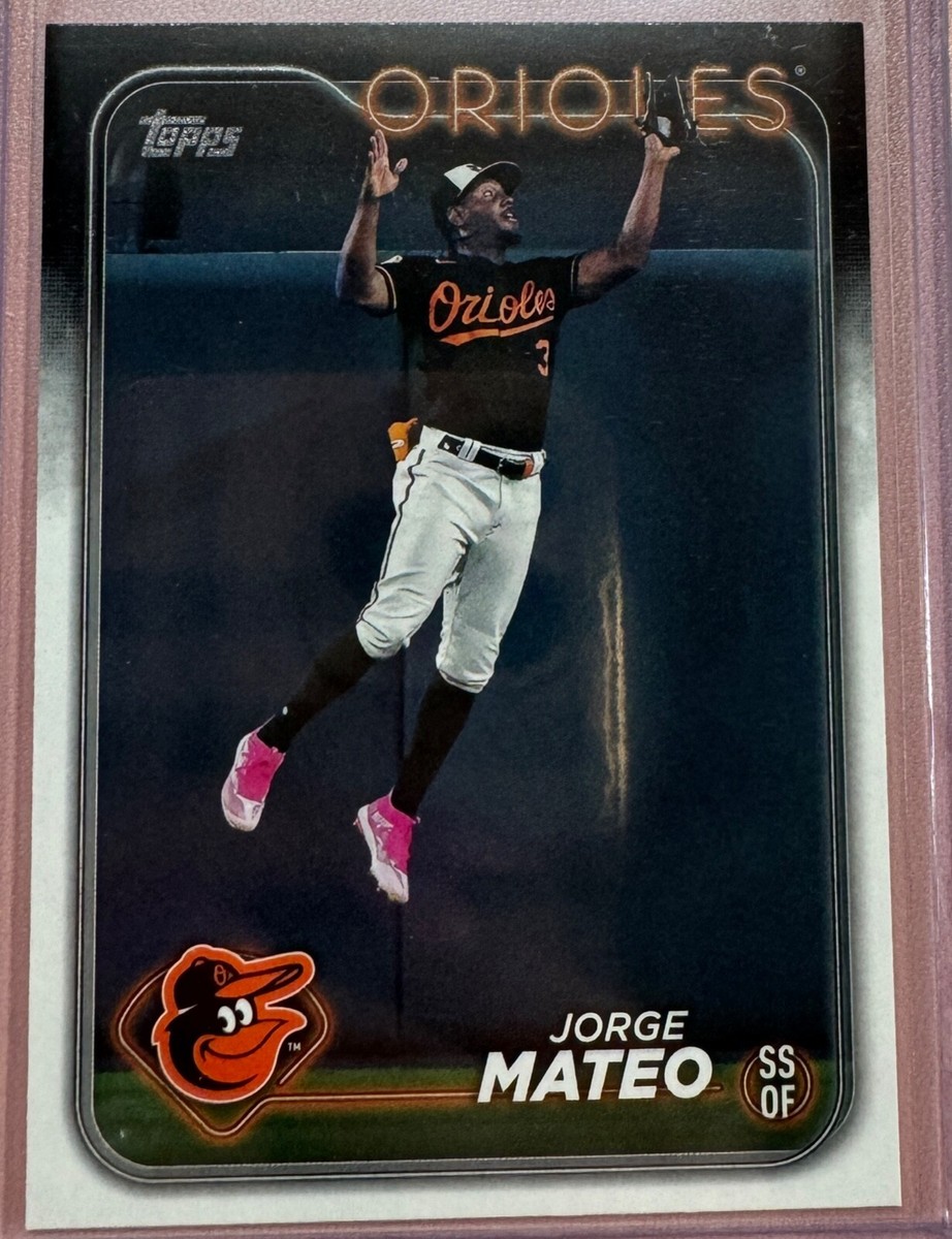 2024 Topps Series 1 Jorge Mateo #42 Baltimore Orioles Baseball 2024 Topps Series 1 Jorge Mateo #42 Baltimore Orioles Baseball