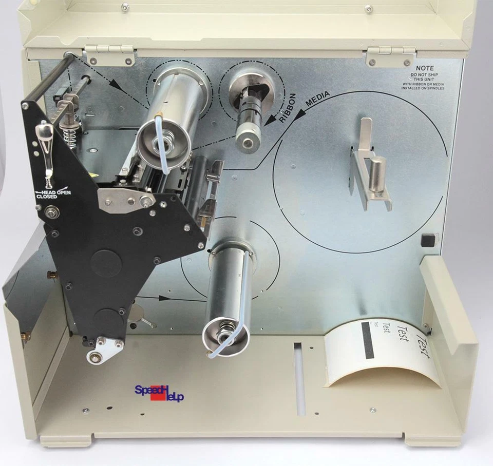 Zebra 105SL 105 Sl Industriedrucker Stampante Etichette Professionale Lpt - Immagine 4 di 4