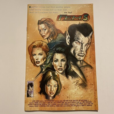 Fem 5 # 1 - Cover C | VF | SEXY BAD GIRL INDEPENDENT COMIC | Entity Comics 1996