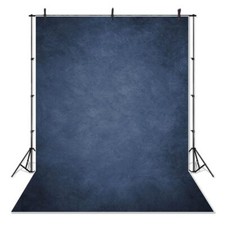 Dark Blue Photography Backdrops, Abstract Vintage Portrait Background, 5x7ft