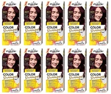 10x Schwarzkopf Palette Color Shampoo Hair Color 4-99 (301) Burgundy Red