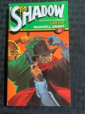 1977 THE SHADOW #15 Grey Fist by Maxwell Grant VF 1st Jove Paperback / Fisherman