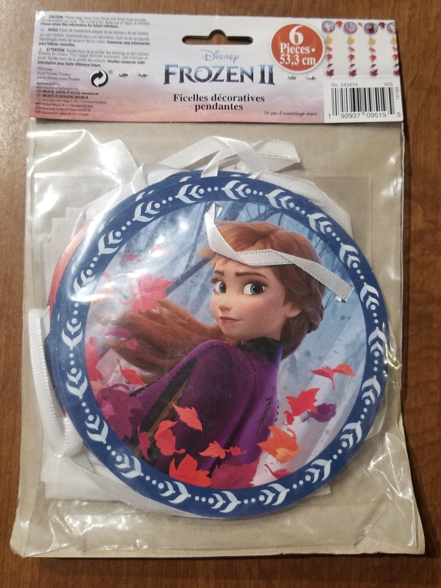 (6) DECORATIONS STRING HANGING DELUXE 2 FROZEN Y ~ Party Birthday メンテナンス