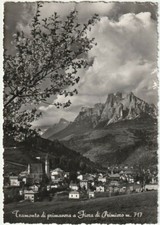 FIERA DI PRIMIERO - TRENTO - TRAMONTO DI PRIMAVERA - VIAGG. 1954 -37858-