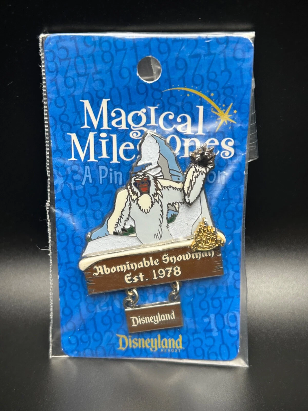 Harold- The Abominable Snowman frm Matterhorn- Disneyland Resort Pin