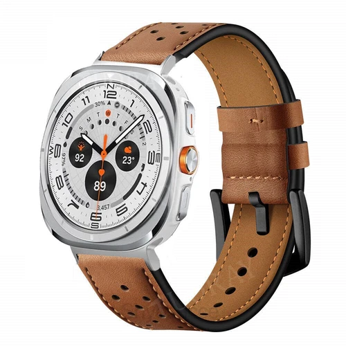 Lederarmband für Samsung Galaxy Watch Ultra 47mm Smart Watch Band Bracelet - Bild 32 von 84