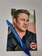 TAYLOR KINNEY AS KELLY SEVERIDE ON CHICAGO FIRE TV SHOW, GLOSSY COLOR 4X6 PHOTO 