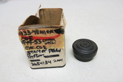 Vintage Delco Starter Foot Pedal Rubber Pad for 1933-1953 Chevy Trucks (3654134)