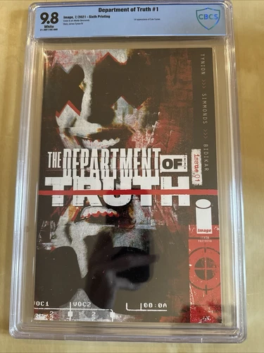 Department of Truth #1 - CBCS 9.8 - Sixth Printing