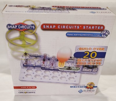 Elenco Snap Circuits Electronics Exploration Starter Kit (13 Pcs = 20+ Projects)
