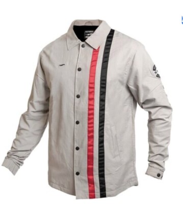 FASTHOUSE ELITE HOTWHEELS JACKET LIGHT GRAY 1413-70