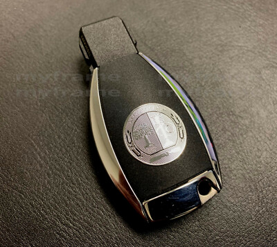 1pc ''Affalterbach'' AMGEmblem Logo aluminum/steel decal key sticker